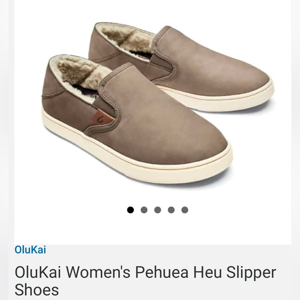 OluKai Pehuea Heu Slipper shoes
